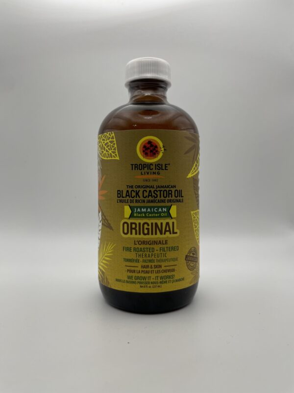 Topic Isle  Jamaican Black Castor Oil Original 8 OZ